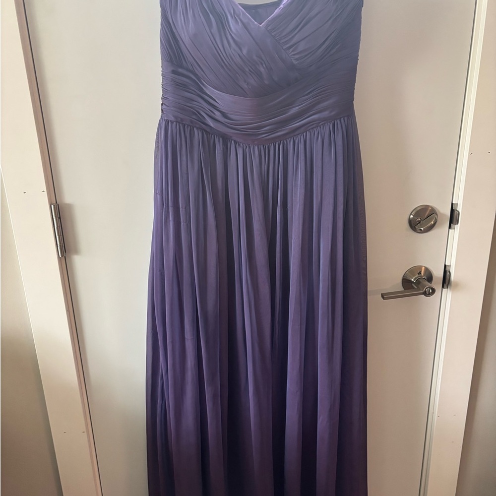 JS Collections Iridescent Lavender Formal Dress